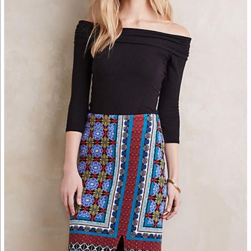 Anthropologie off the shoulder top